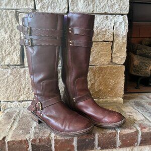 UGG Gillespie Dark Brown Riding Boots